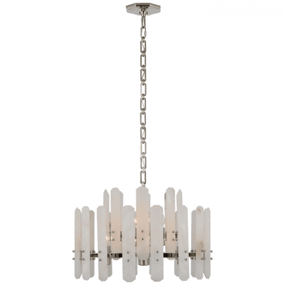 Visual Comfort Signature Bonnington Chandelier Hand-Rubbed Antique Brass