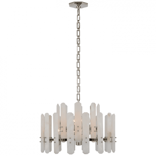 Visual Comfort Signature Bonnington Chandelier Hand-Rubbed Antique Brass