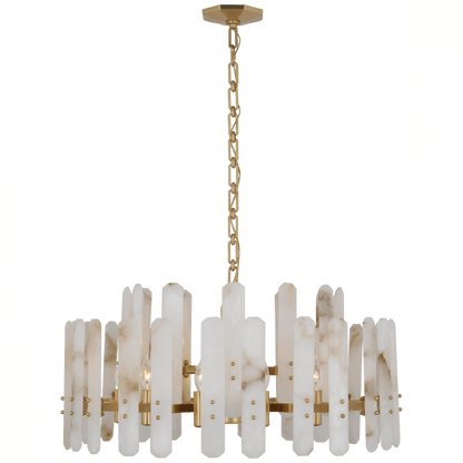 Visual Comfort Signature Bonnington Chandelier Polished Nickel