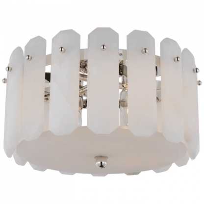 Visual Comfort Signature Bonnington Flush Mount Polished Nickel