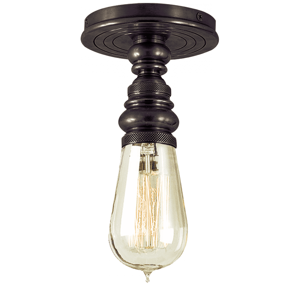 Visual Comfort Signature Boston Flush Mount Bronze