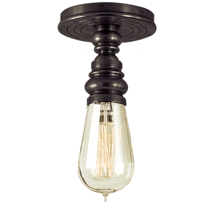Visual Comfort Signature Boston Flush Mount Bronze