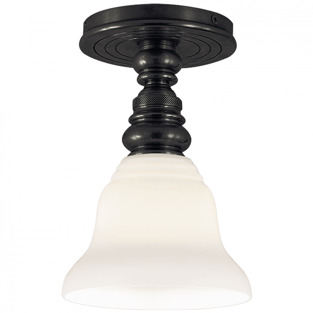 Visual Comfort Signature Boston Flush Mount Bronze