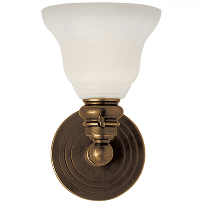 Visual Comfort Signature Boston Functional Single Light Hand-Rubbed Antique Brass