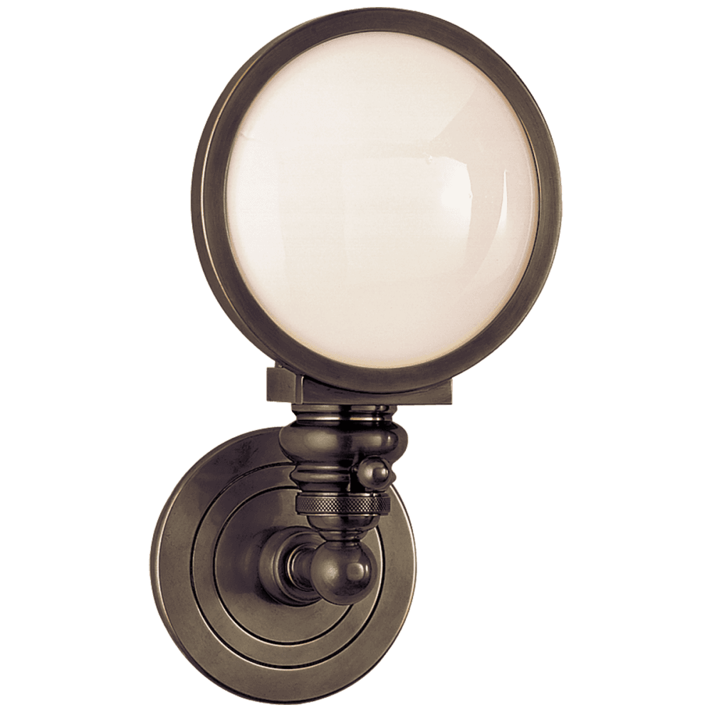 Visual Comfort Signature Boston Head Light Wall Sconce Chrome