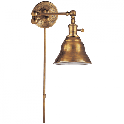 Visual Comfort Signature Boston Swing Arm With Plug 