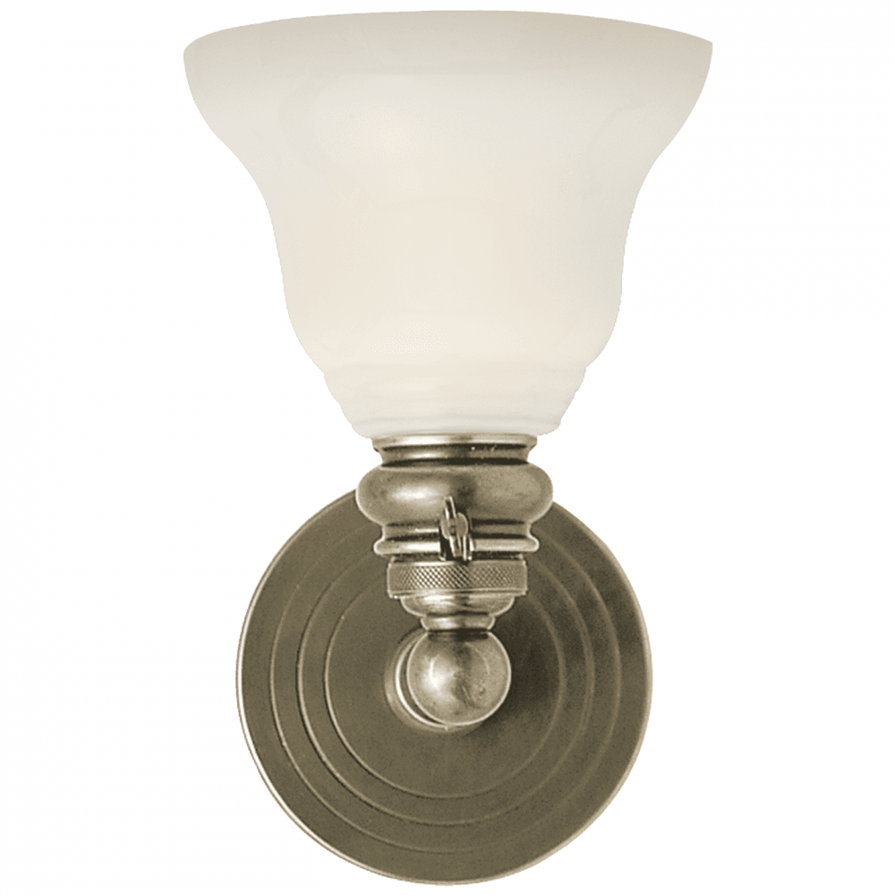 Visual Comfort Signature Boston Wall Sconce Antique Nickel