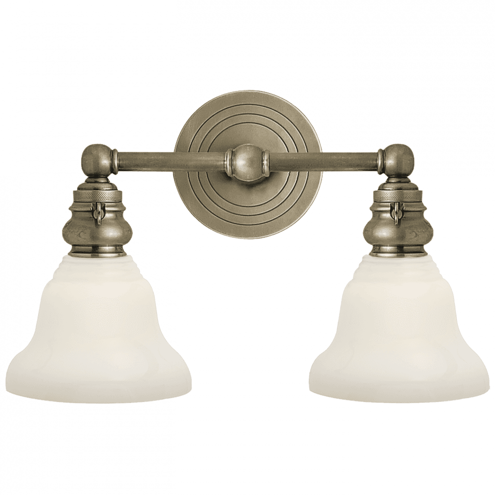 Visual Comfort Signature Boston Wall Sconce Antique Nickel