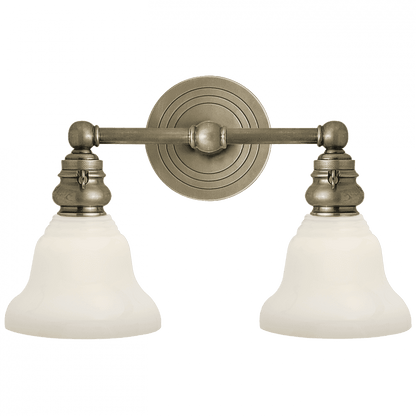 Visual Comfort Signature Boston Wall Sconce Antique Nickel