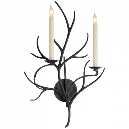 Visual Comfort Signature Branch Wall Sconce Aged Iron