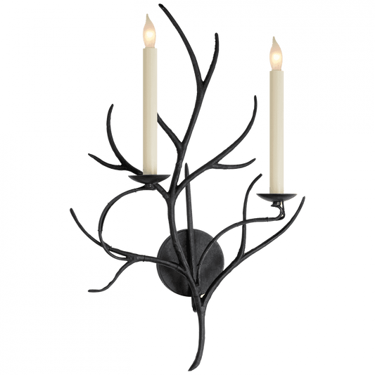 Visual Comfort Signature Branch Wall Sconce Aged Iron