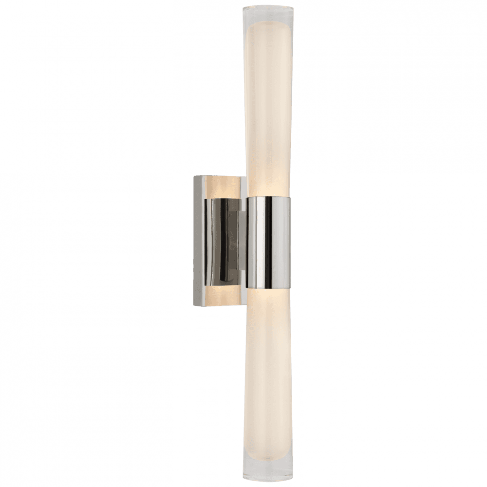 Visual Comfort Signature Brenta Single Wall Sconce Polished Nickel