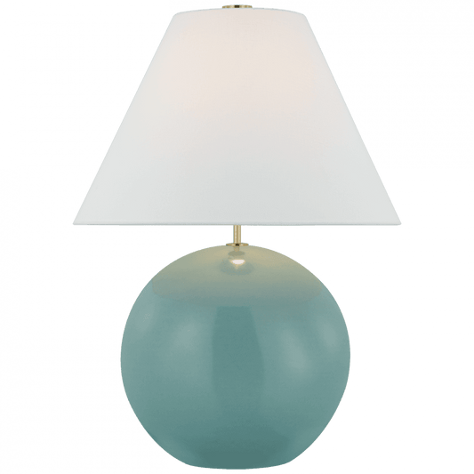 Visual Comfort Signature Brielle Large Table Lamp Seafoam Blue