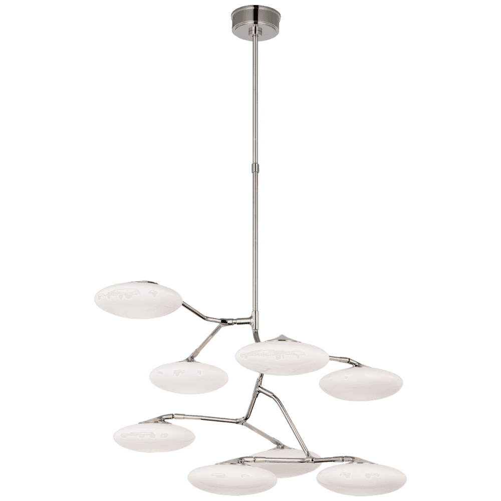 Visual Comfort Signature Brindille XL Entry Chandelier Polished Nickel