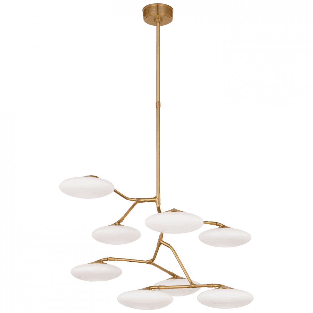 Visual Comfort Signature Brindille XL Entry Chandelier Soft Brass