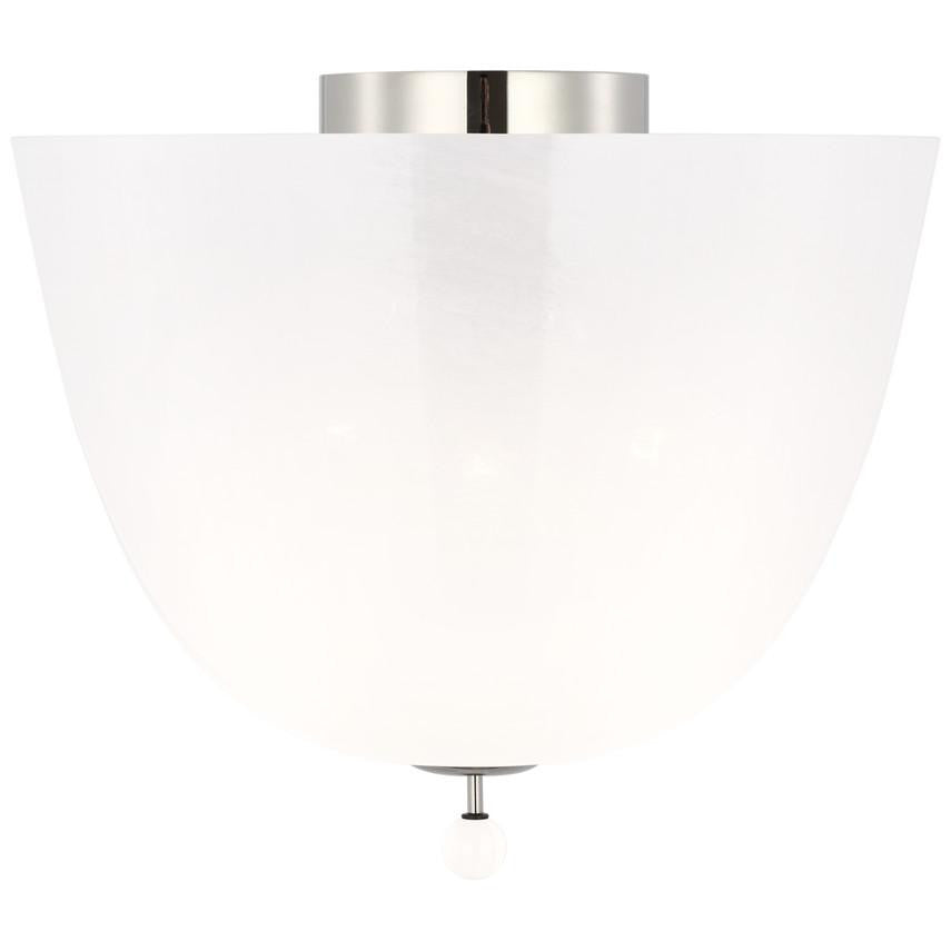 Visual Comfort & Co. Signature Collection Brisa 14" Semi-Flush Mount
