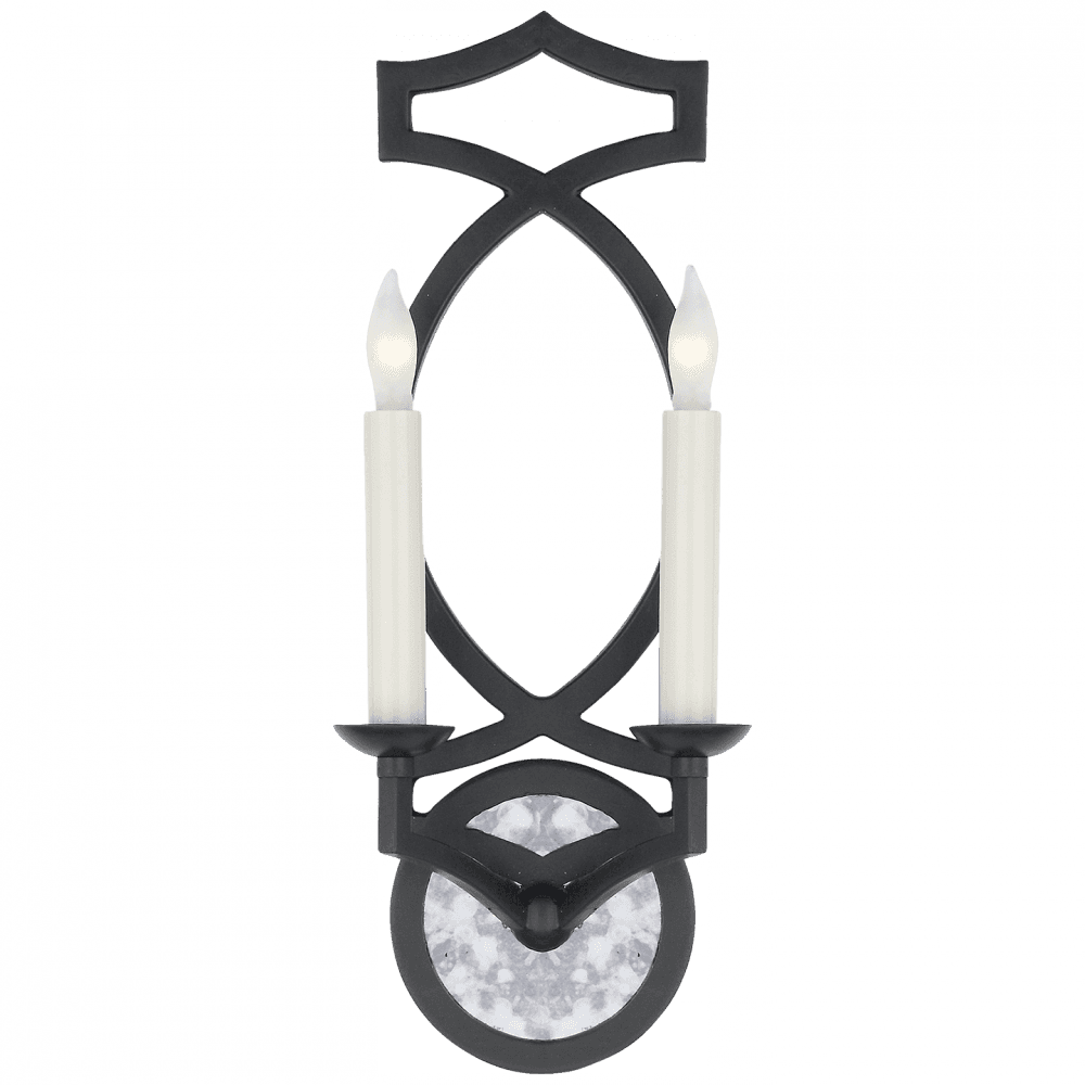 Visual Comfort Signature Brittany Wall Sconce Venetian Silver