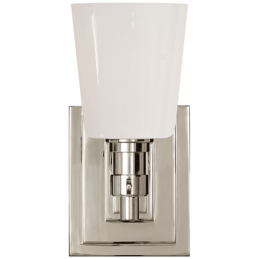 Visual Comfort Signature Bryant Bathroom Wall Sconce Polished Nickel