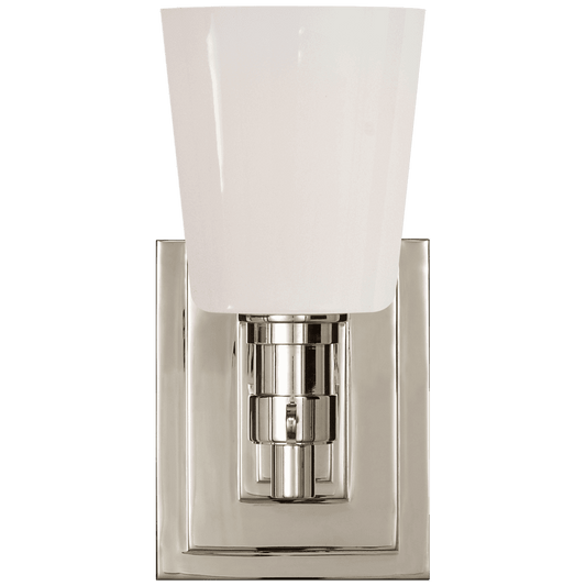 Visual Comfort Signature Bryant Bathroom Wall Sconce Polished Nickel