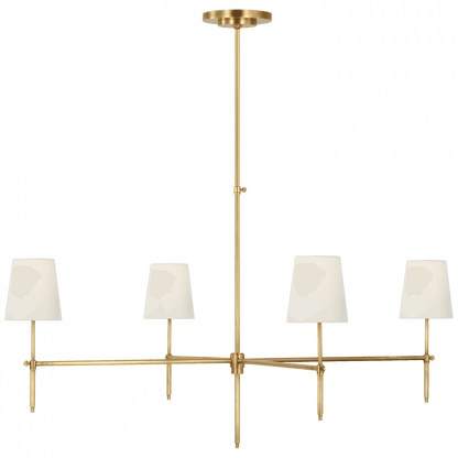 Visual Comfort Signature Bryant Extra Large Chandelier Hand-Rubbed Antique Brass