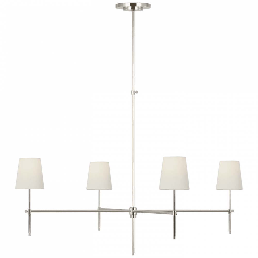 Visual Comfort Signature Bryant Extra Large Chandelier Polished Nickel