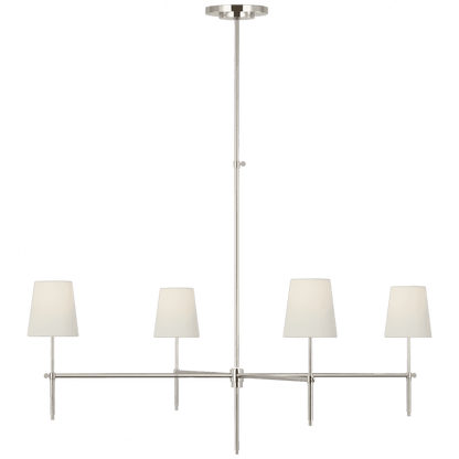 Visual Comfort Signature Bryant Extra Large Chandelier Polished Nickel