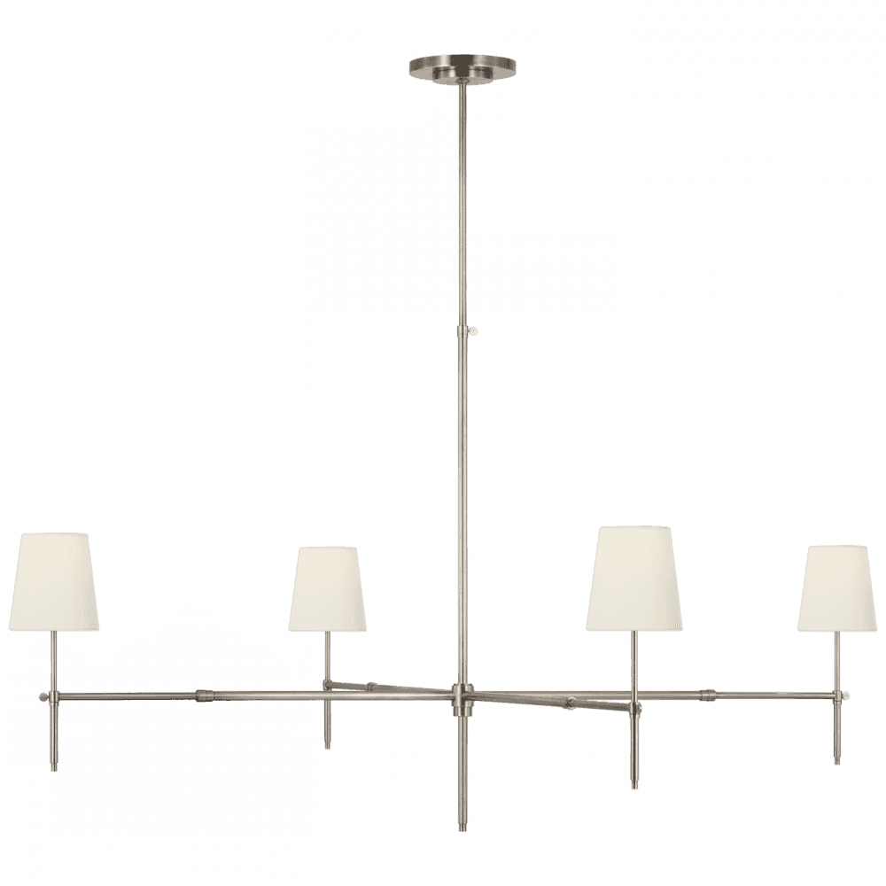 Visual Comfort Signature Bryant Grande Chandelier Antique Nickel