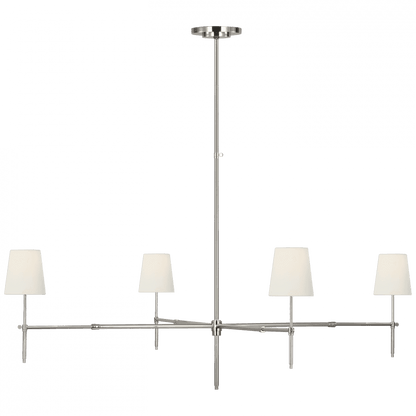 Visual Comfort Signature Bryant Grande Chandelier Polished Nickel