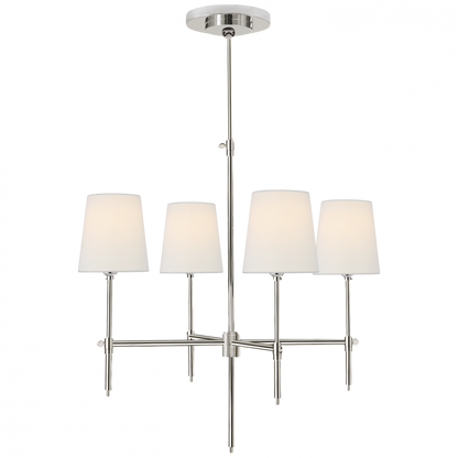 Visual Comfort Signature Bryant Small Chandelier Polished Nickel