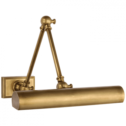 Visual Comfort Signature Cabinet Maker Double Library Light Hand-Rubbed Antique Brass