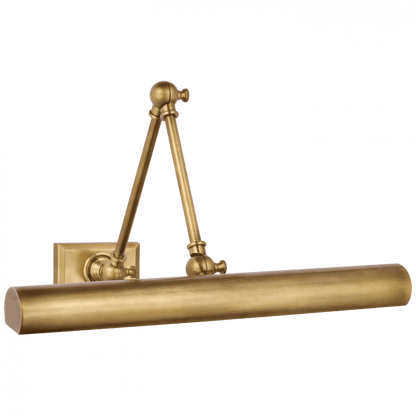 Visual Comfort Signature Cabinet Maker Double Library Light Hand-Rubbed Antique Brass