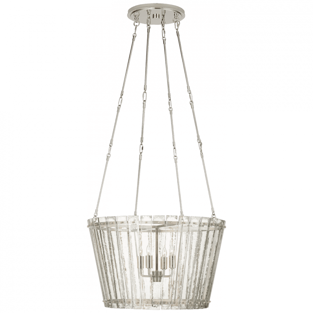 Visual Comfort Signature Cadence Chandelier Polished Nickel