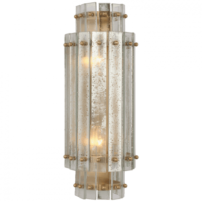 Visual Comfort Signature Cadence Small Tiered Sconce Hand-Rubbed Antique Brass
