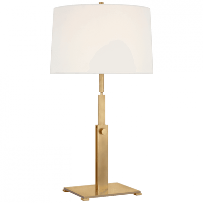 Visual Comfort Signature Cadmus Large Adjustable Table Lamp Antique Brass