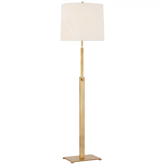 Visual Comfort Signature Cadmus Medium Adjustable Floor Lamp Antique Brass