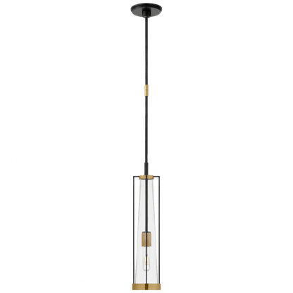 Visual Comfort Signature Calix Pendant Bronze and Brass