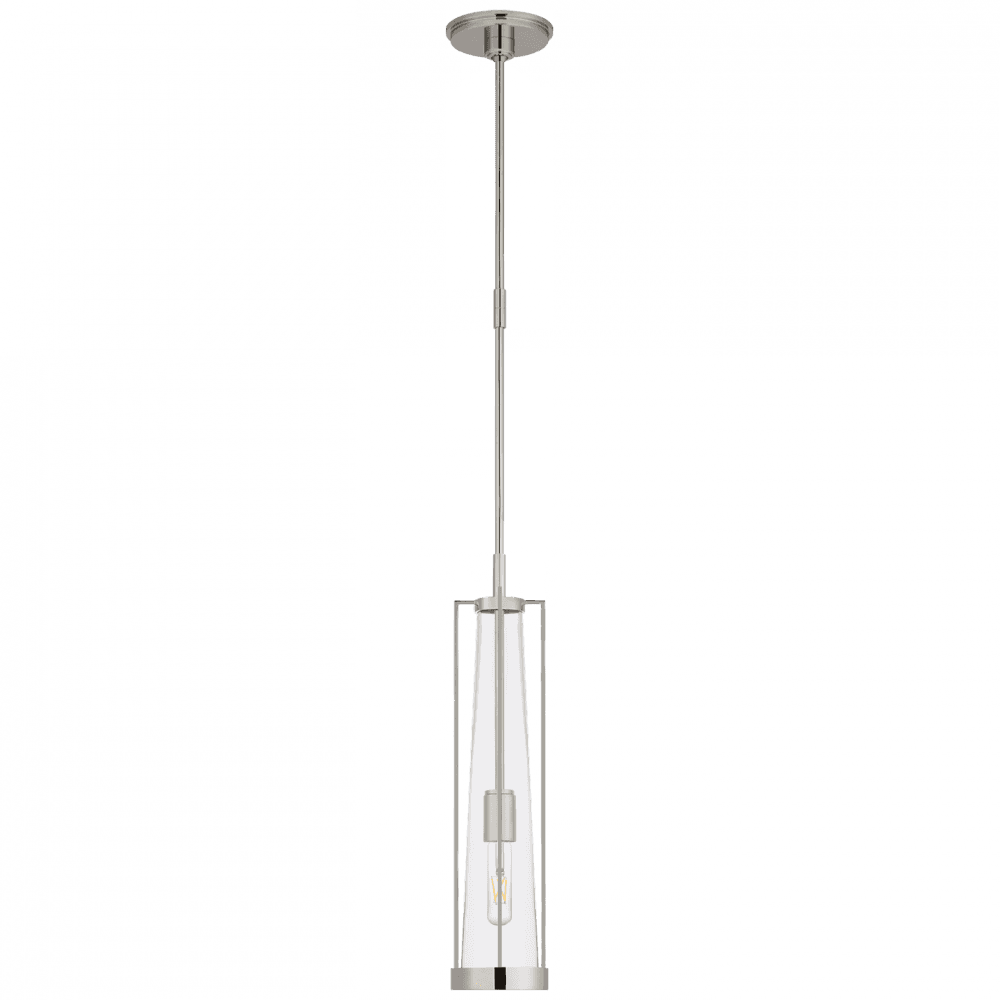 Visual Comfort Signature Calix Pendant Polished Nickel