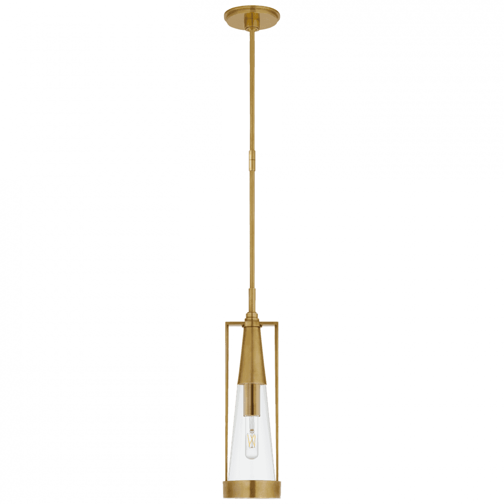 Visual Comfort Signature Calix Pendant Polished Nickel