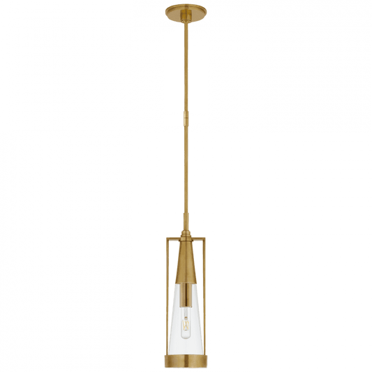 Visual Comfort Signature Calix Pendant Polished Nickel
