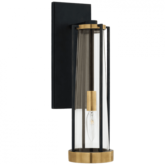 Visual Comfort Signature Calix Wall Sconce Bronze and Brass