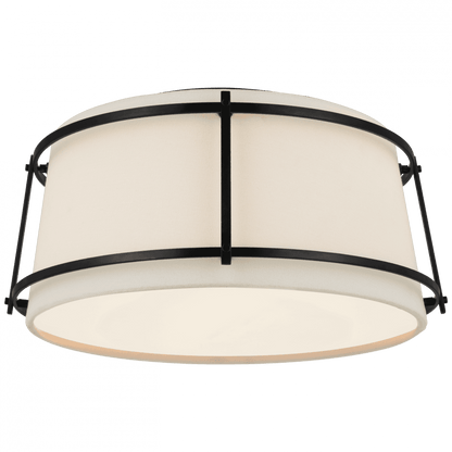 Visual Comfort Signature Callaway Small Flush Mount Bronze