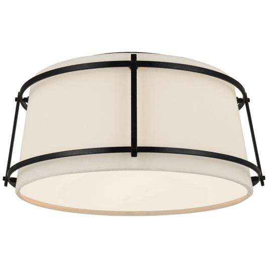 Visual Comfort Signature Callaway Small Flush Mount Bronze