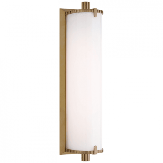 Visual Comfort Signature Calliope Bathroom Wall Sconce Hand-Rubbed Antique Brass