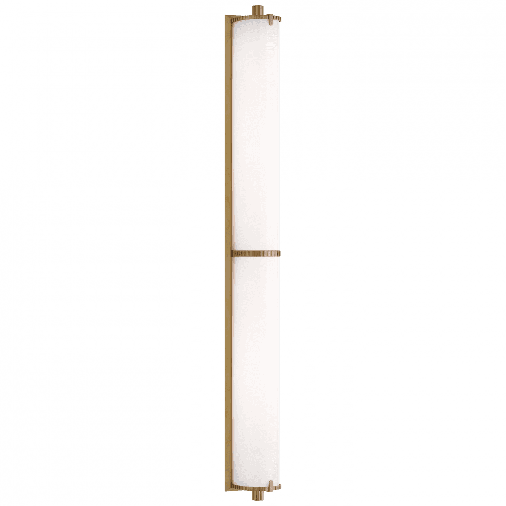 Visual Comfort Signature Calliope Bathroom Wall Sconce Hand-Rubbed Antique Brass