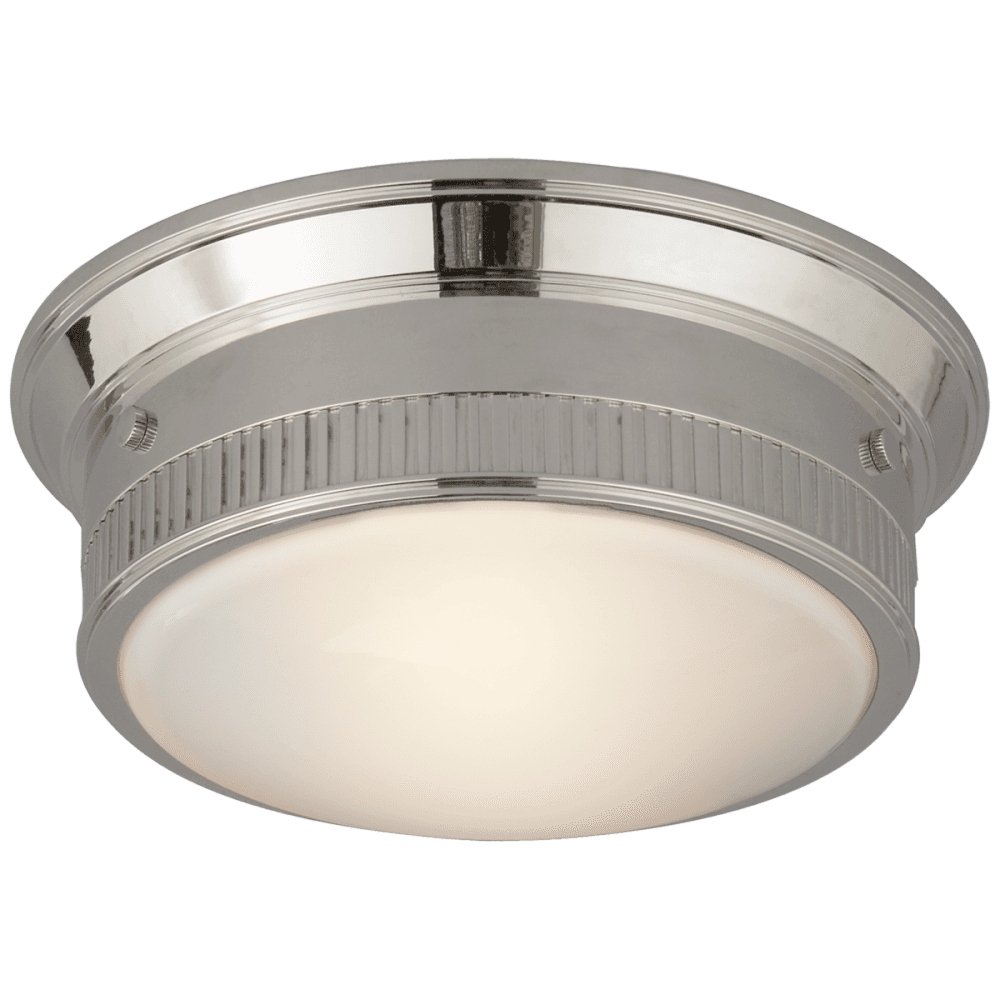 Visual Comfort Signature Calliope Marine Flush Mount Polished Nickel