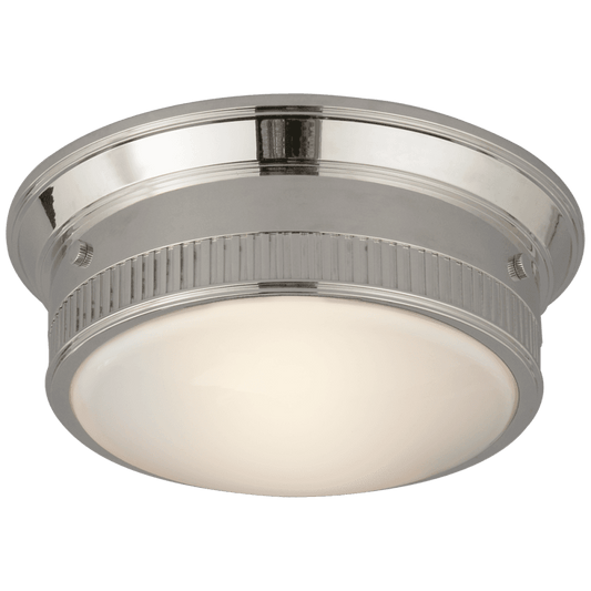 Visual Comfort Signature Calliope Marine Flush Mount Polished Nickel