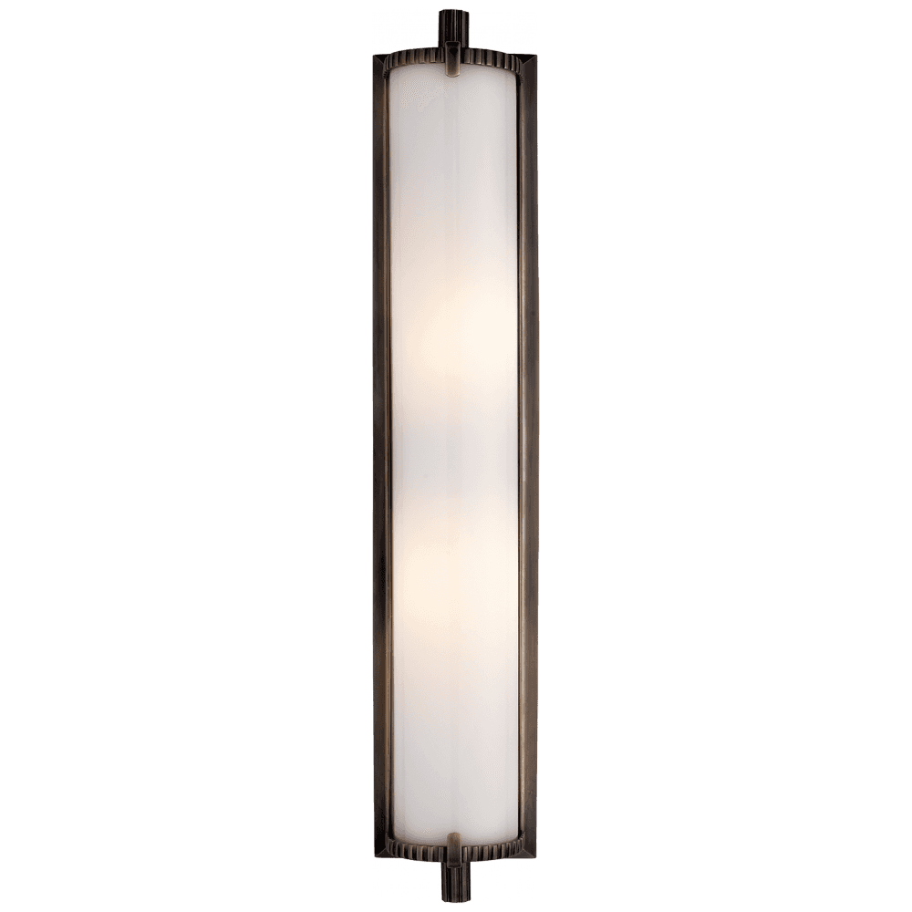 Visual Comfort Signature Calliope Bathroom Wall Sconce Hand-Rubbed Antique Brass