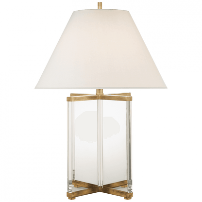 Visual Comfort Signature Cameron Table Lamp Crystal with Gild