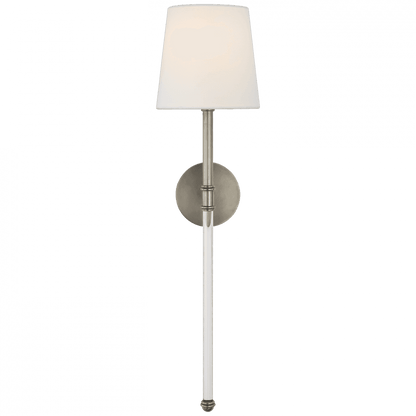 Visual Comfort Signature Camille Large Tail Sconce Antique Nickel