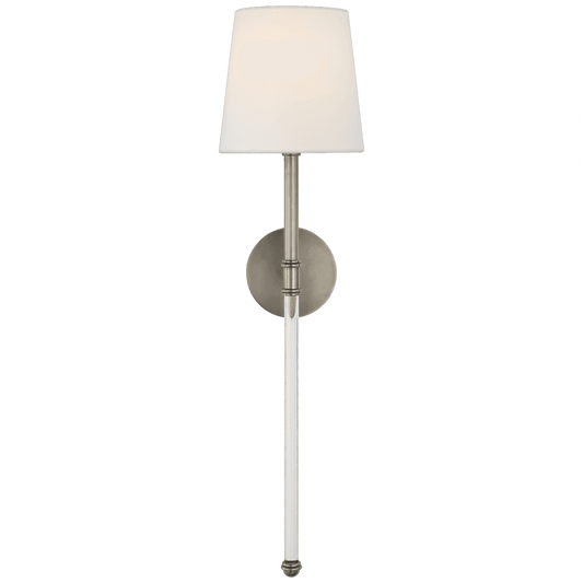 Visual Comfort Signature Camille Large Tail Sconce Antique Nickel